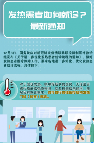 發熱患者如何就診？最新通知