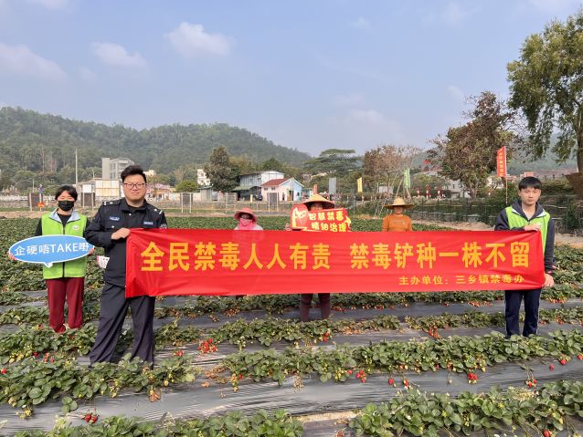 三鄉鎮開展“禁種鏟毒正當時，禁毒宣傳不停歇”活動照片3.JPG